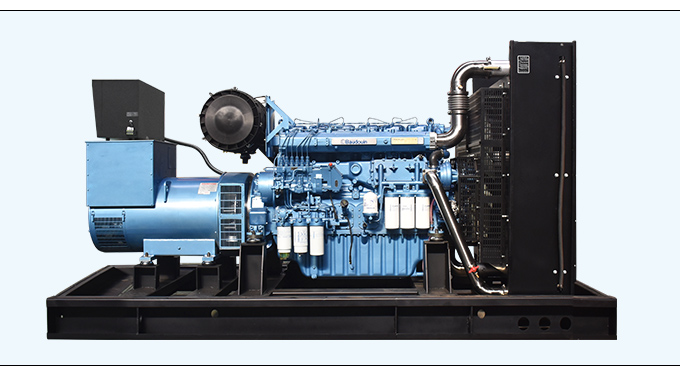 潍柴股份400kw柴油发电机组厂家直销移动拖车