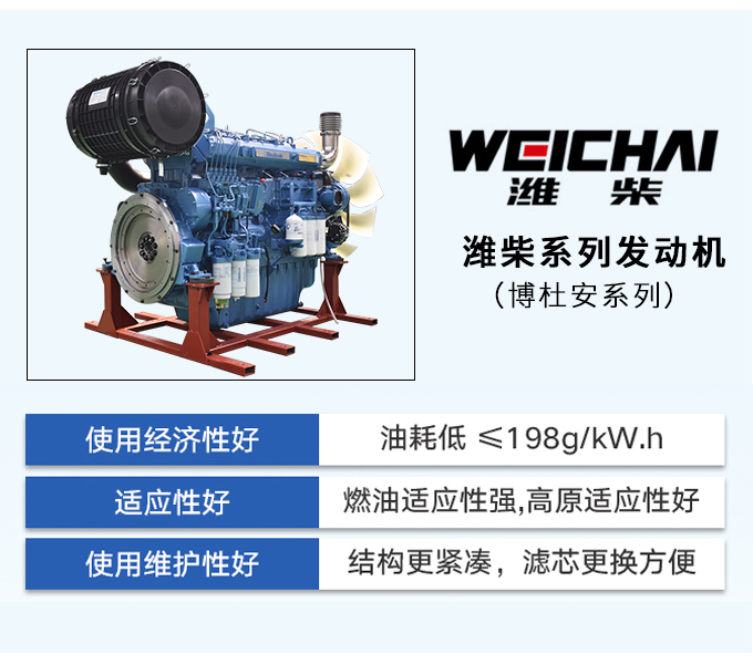 潍柴股份400kw柴油发电机组厂家直销移动拖车