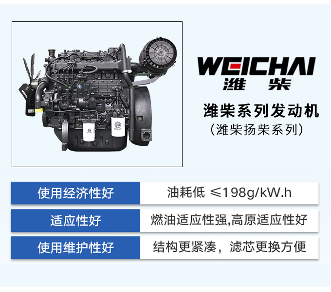 潍柴扬柴系列50kw柴油发电机组厂家直销全自动化