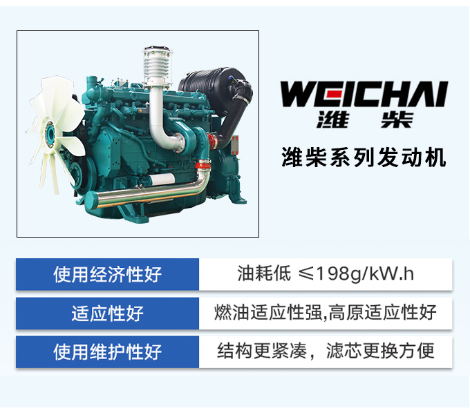 潍柴股份250kw柴油发电机组厂家直销四保护
