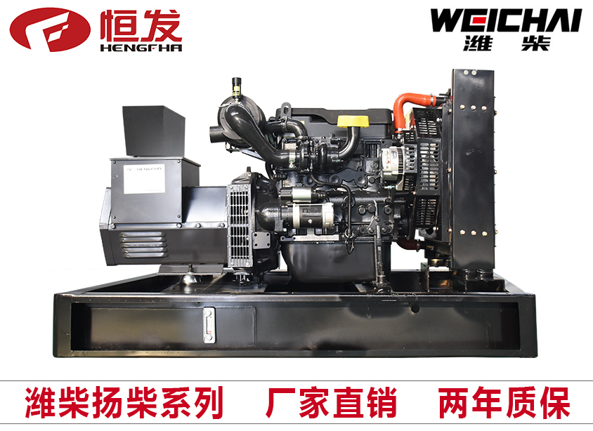 潍柴扬柴系列30kw柴油发电机组厂家直销四保护