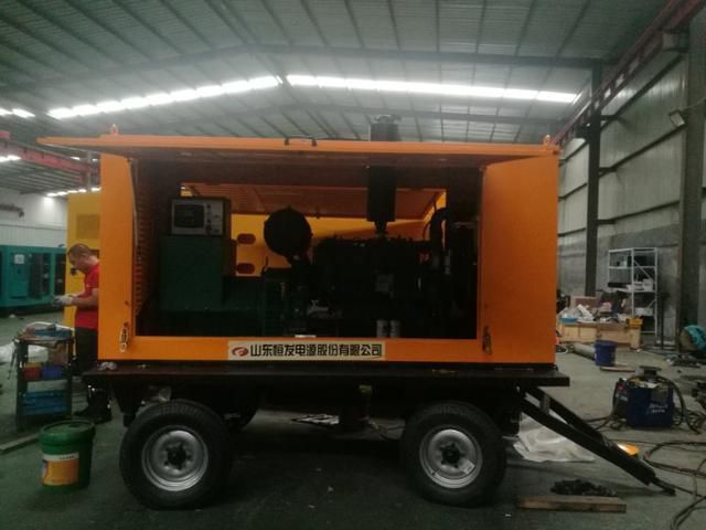 恒发发电机组的下一站——凤里 石狮