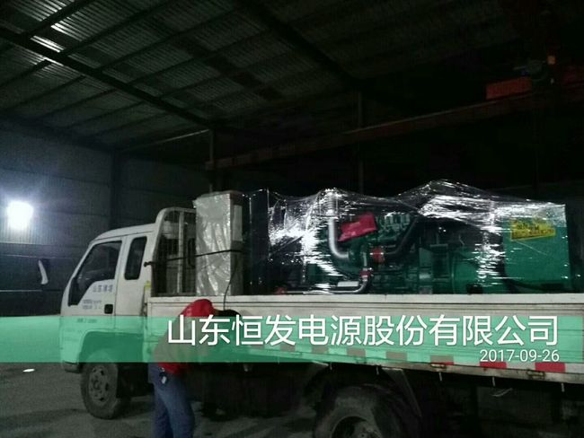 200kw潍柴全自动柴油发电机组发货