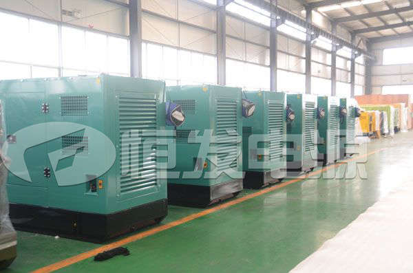6台100kw静音柴油发电机组发往北京