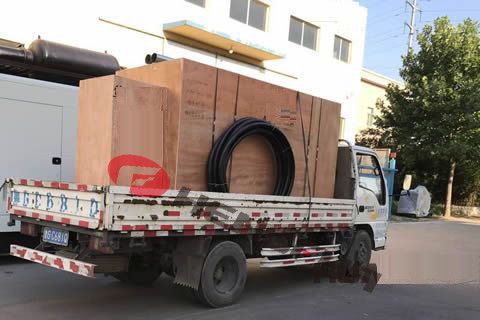 500kw全自动柴油发电机组发往海南