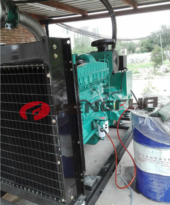 250kw康明斯柴油发电机组现场指导调试