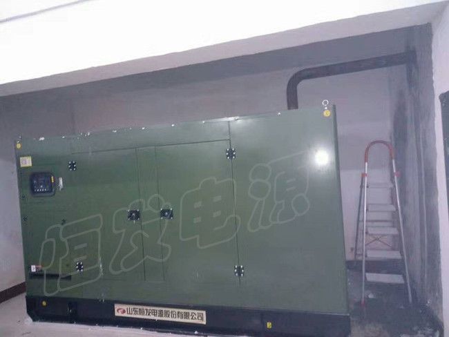 中国驻哈尔滨某集团军采购200kw静音式康明斯柴油发电机组